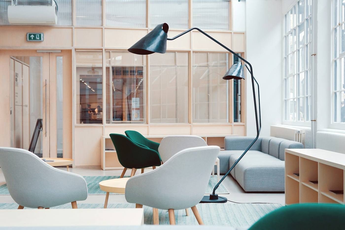 Heller, moderner Wohnraum